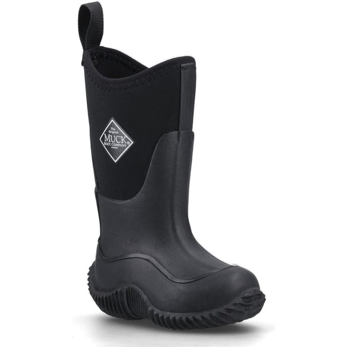 Muck Boots Hale Rubberen Zwarte Regenlaarzen Voor Kinderen