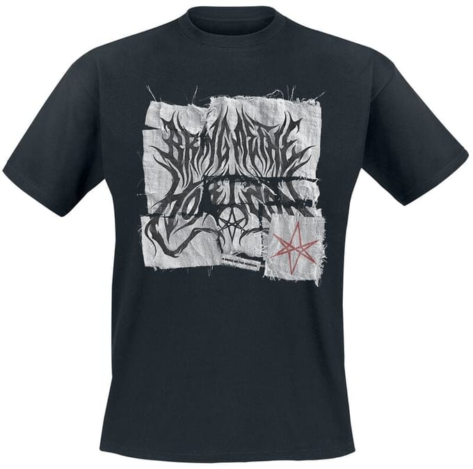 Bring Me The Horizon T-shirt - Patchwork - S tot 4XL - voor Mannen - zwart