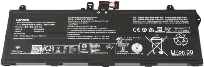 Lenovo L24D4P72 Batterij - 54,7Wh