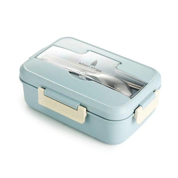 Magnetron Lunchbox Tarwestro Servies met Lepel Eetstokjes Voedselopbergcontainer Kinderen School Kantoor Bento Box