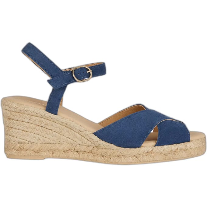 Sandales Compensées en cuir Gelsa