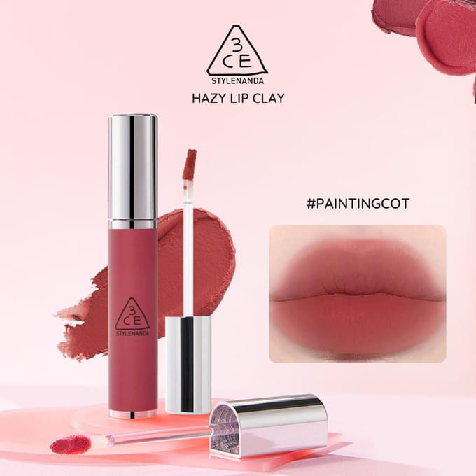 3CE HAZY LIP, Velvet Blur Lip 4g/0.141oz (10 kleuropties) 4g/0.141oz