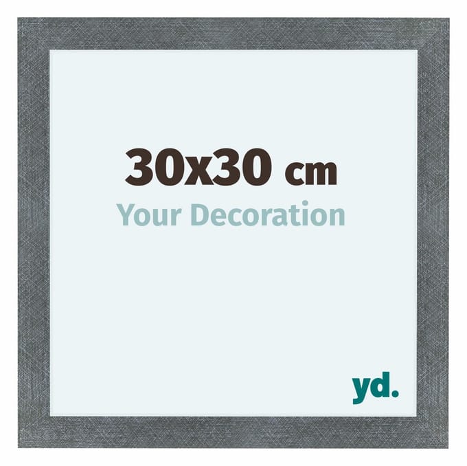 Your Decoration - Fotolijst 30x30 cm - MDF - IJzer Geveegd - Como