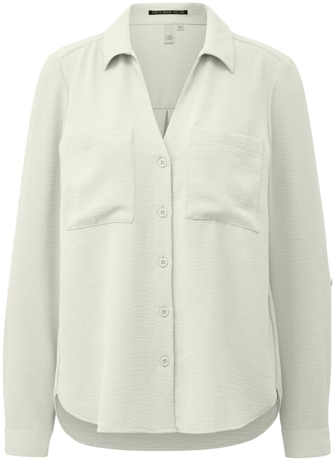 Q/S designed by - Dames bloes - Maat 38 - Vrouwen - Rood - polyester