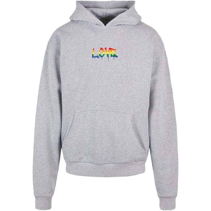 Oversized sweatshirt met capuchon Merchcode Love Teddy