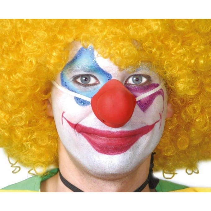Latex Kunstmatige Rode Neus Clown Clown Circus Carnaval Halloween Bal