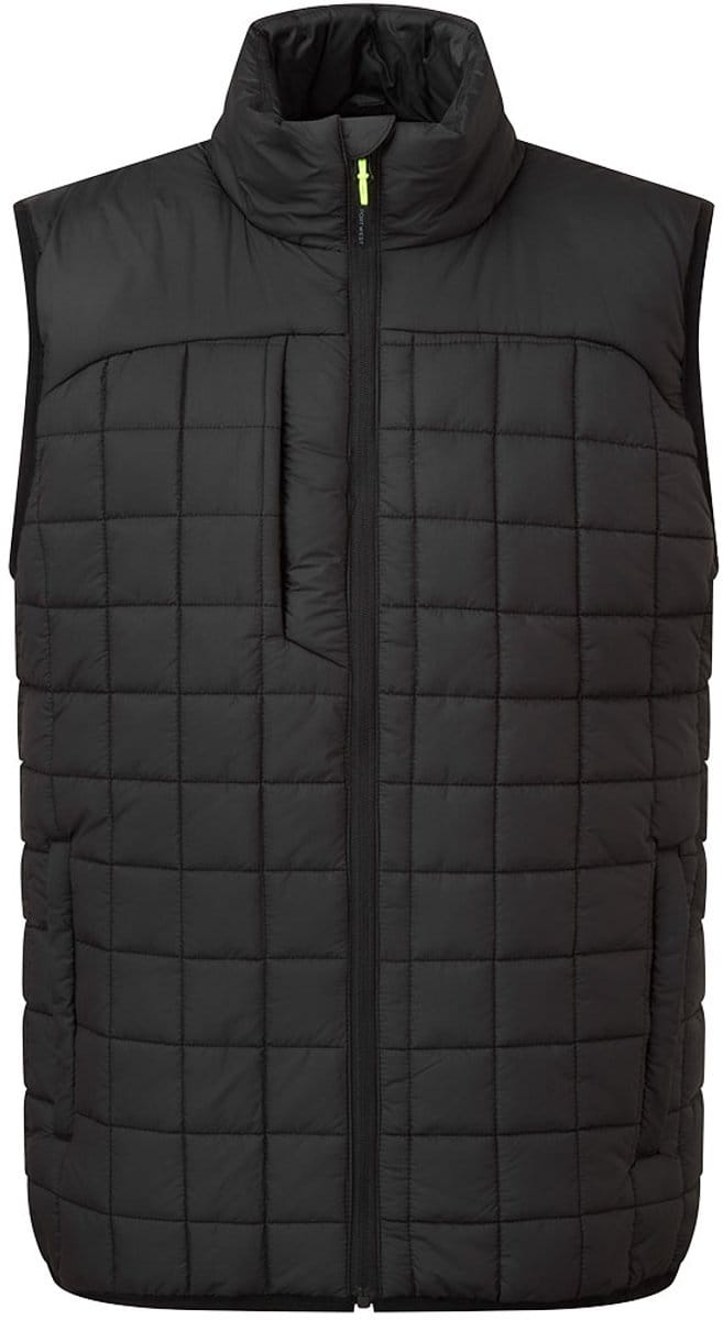 Portwest PW3 Square Baffle Bodywarmer PW339 - Zwart - M