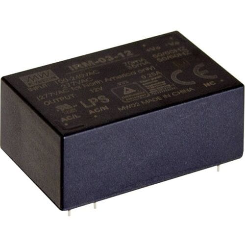 MEAN WELL IRM-03-9 AC/DC-printnetvoeding 9 V/DC 333 mA 3 W