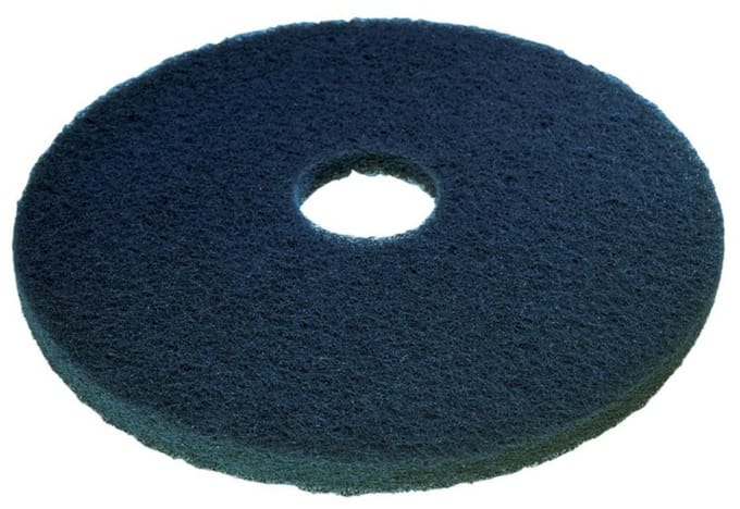 TASKI 3M Pad Blauw 5st - 20" / 51 cm - Blauw - Pad voor het nat schrobben van onbehandelde vloeren