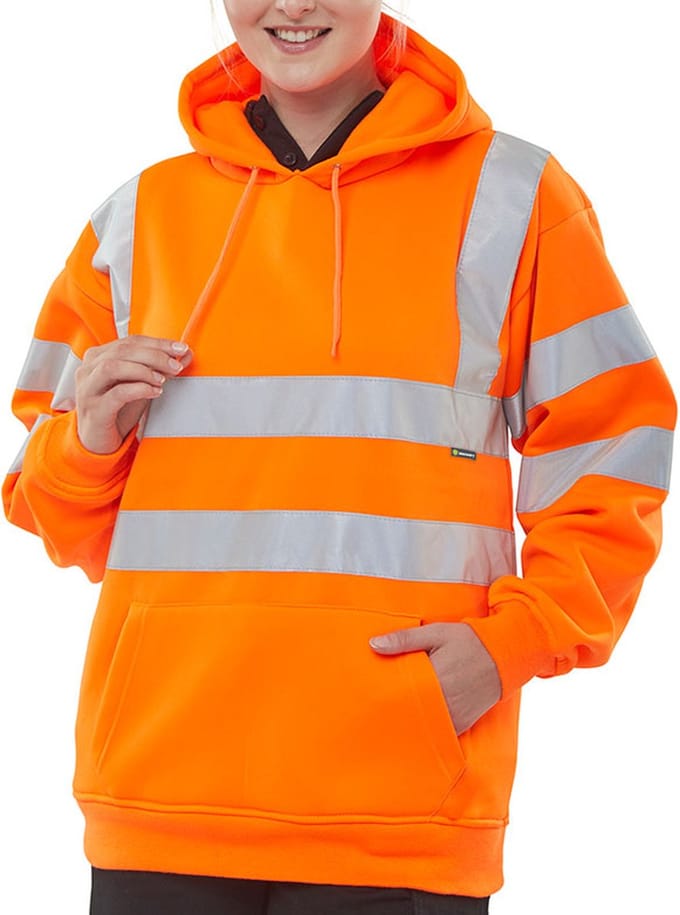 Beeswift Hoody/Sweatshirt - Oranje - Maat M