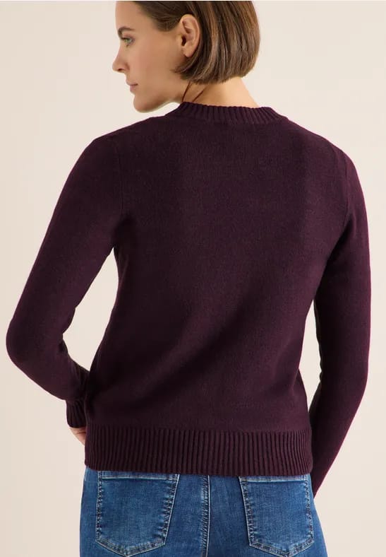 Cosy vest met ritssluiting
