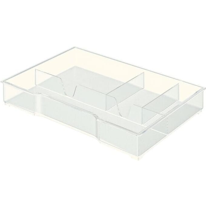 Leitz WOW Organizer Voor Ladenblokken - Voor Kantoor En Thuiswerken - Ideaal Voor Thuiskantoor - Transparant