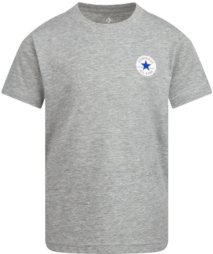 Converse Kids Printed T-shirt Met Korte Mouwen Grijs 3-4 Years