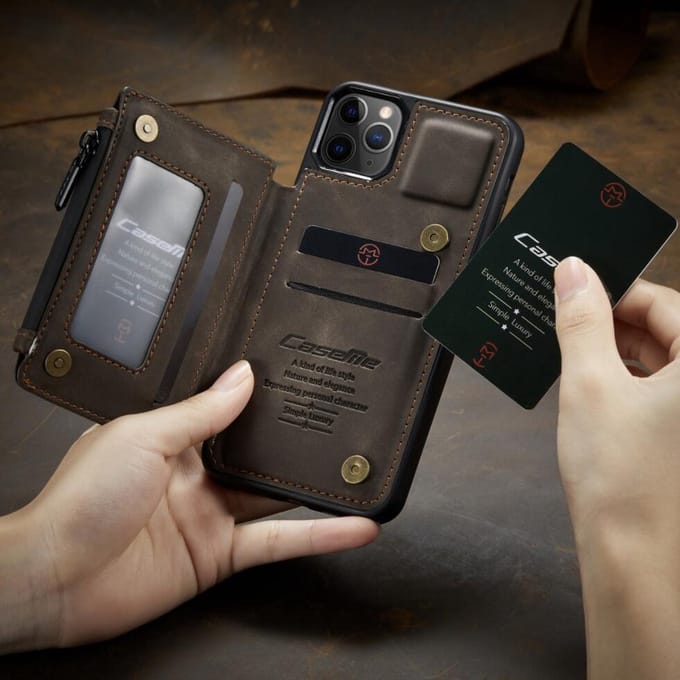 Melili Telefoonhoesje - Back Cover - Geschikt Voor Apple IPhone 13 Pro Max - Bruin