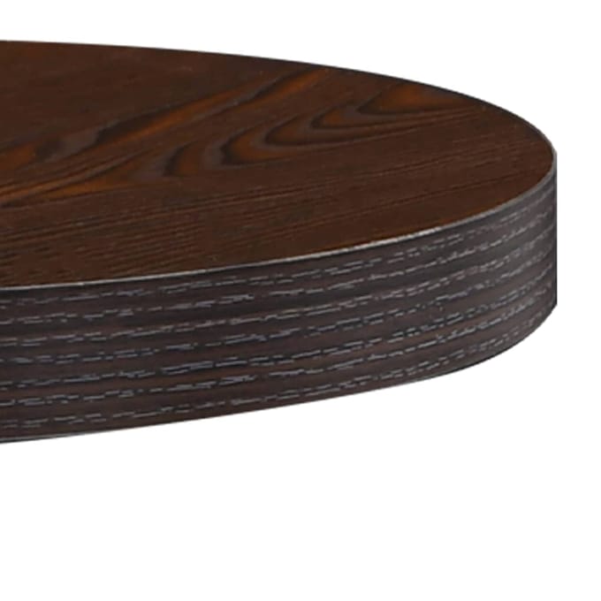vidaXL - Bistrotafel - 40 - cm - MDF - donkerbruin