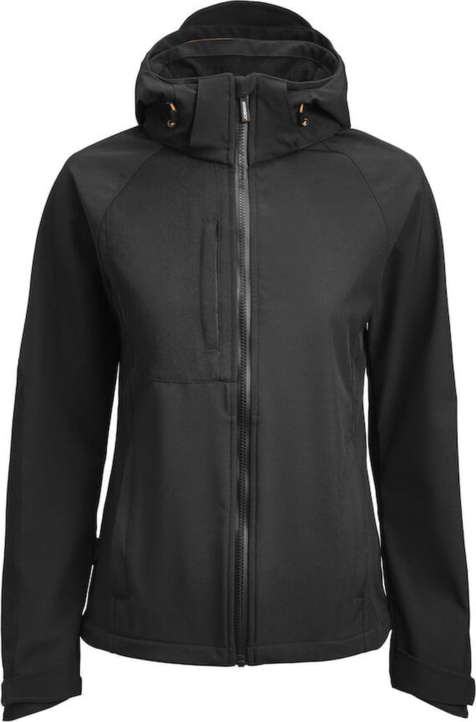 Jobman 1372 Softshell Jas Woman 65137276 - Zwart - S