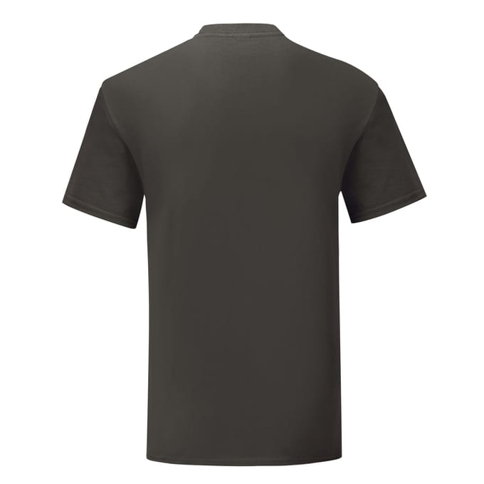 Fruit of the Loom Heren Iconisch 150 T-Shirt (Licht Grafiet)