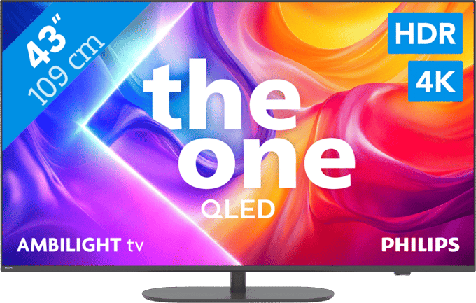 Philips Ambilight 43PUS9000/12 - 43 inch - 4K QLED - 2025 - Smart TV