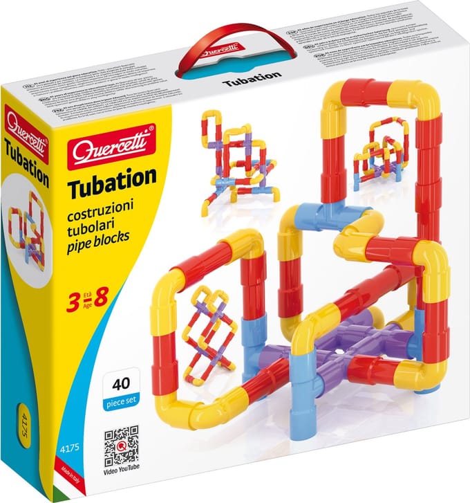 Quercetti Tubation Bouwpakket 40-delig