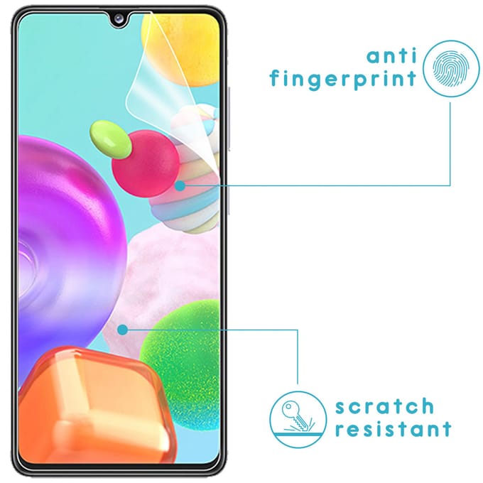 imoshion Screen Protector - Geschikt voor Samsung Galaxy A41 - Screenprotector Folie 3 Pack