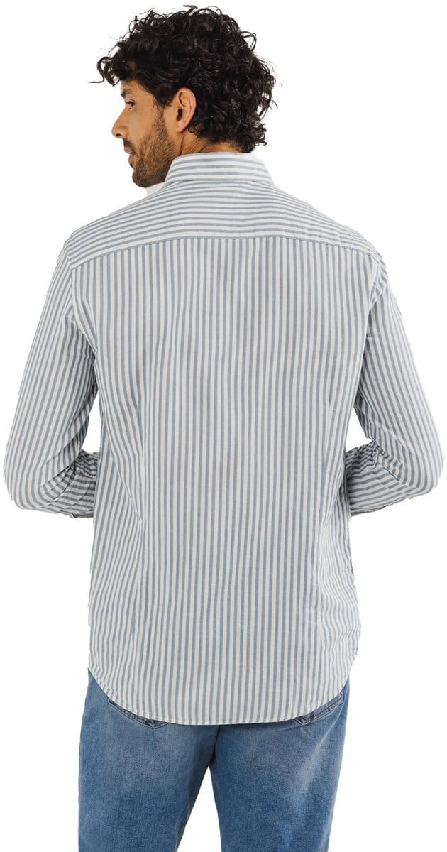 State of Art casual overhemd blauw