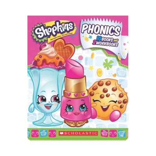 Shopkins Phonics Boxed Set - SCHOLASTIC