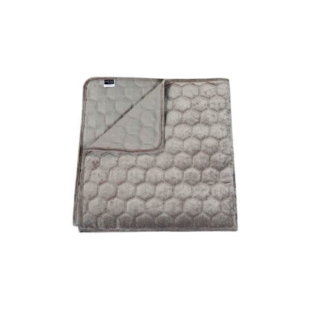 Unique Living - Bedsprei Peggy 220x220cm light grey