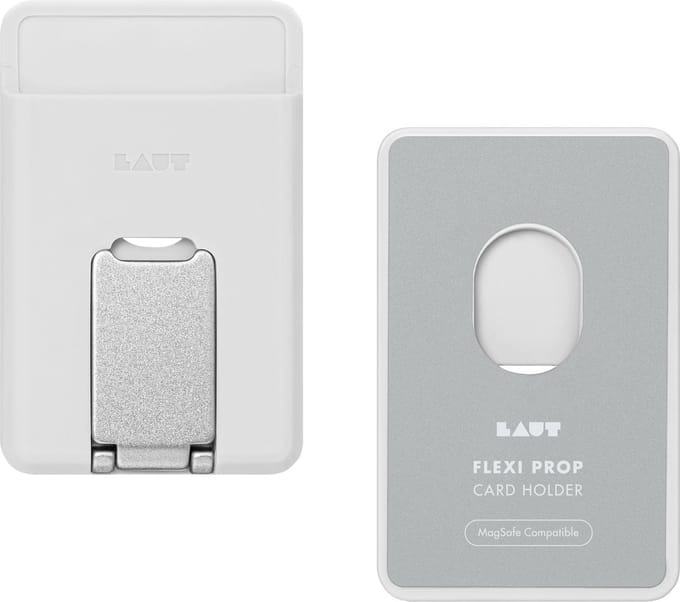 LAUT MagSafe Wallet - Wit