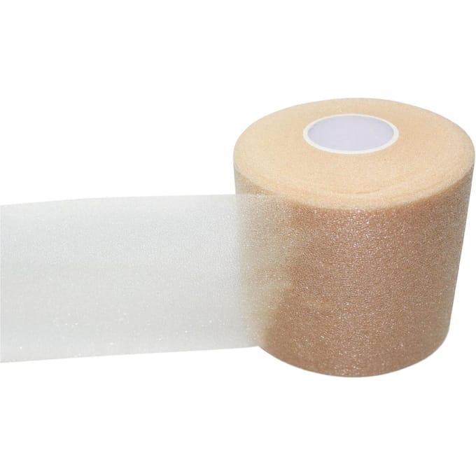 MASTER Schuimtape voor Afplakken 7 cm x 27 m - Bruin