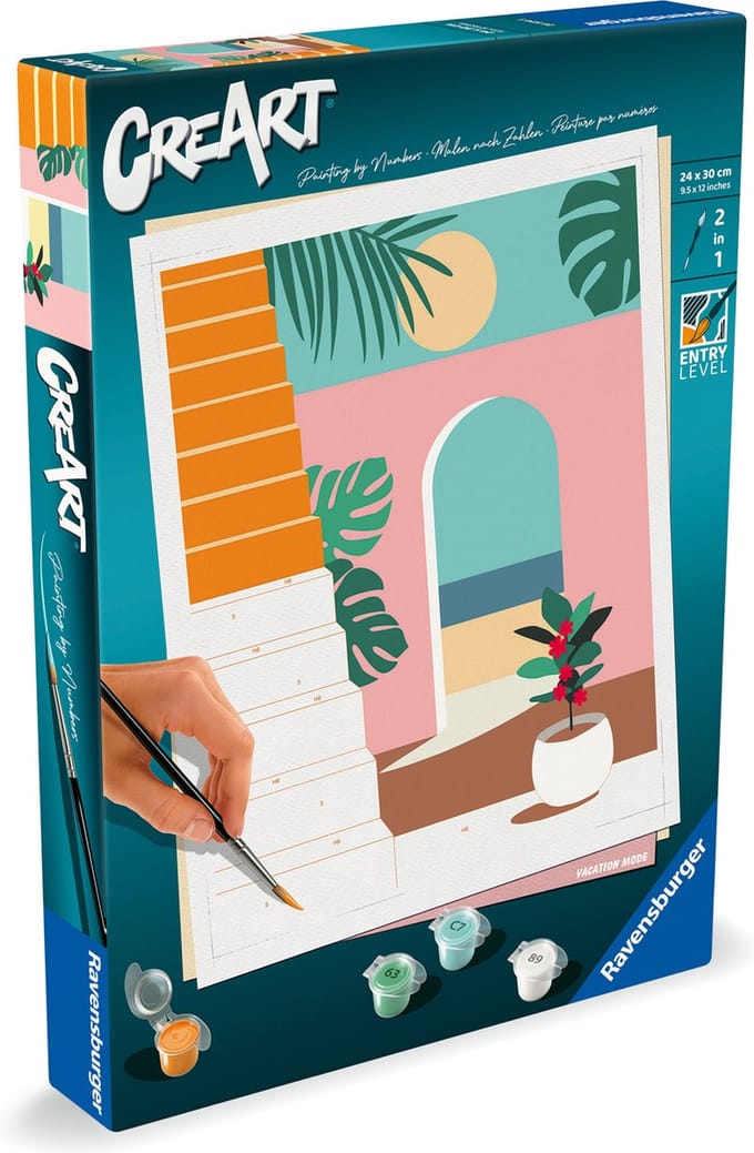 Ravensburger - Vacation Mode - Schilderen op Nummer - Vanaf 12 jaar