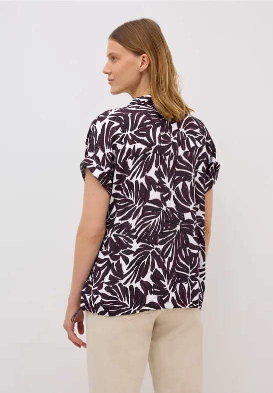Gedessineerde blouse