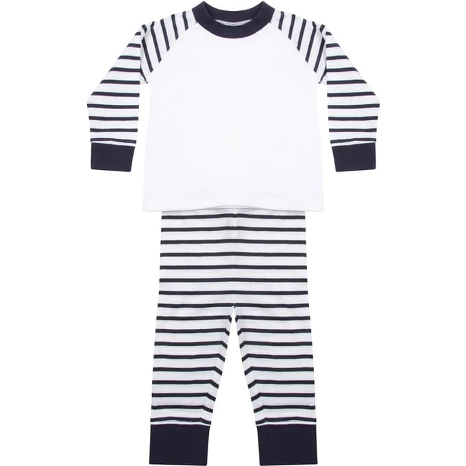 Pyjama's Kind 36/48M Larkwood Navy / White 100% Katoen