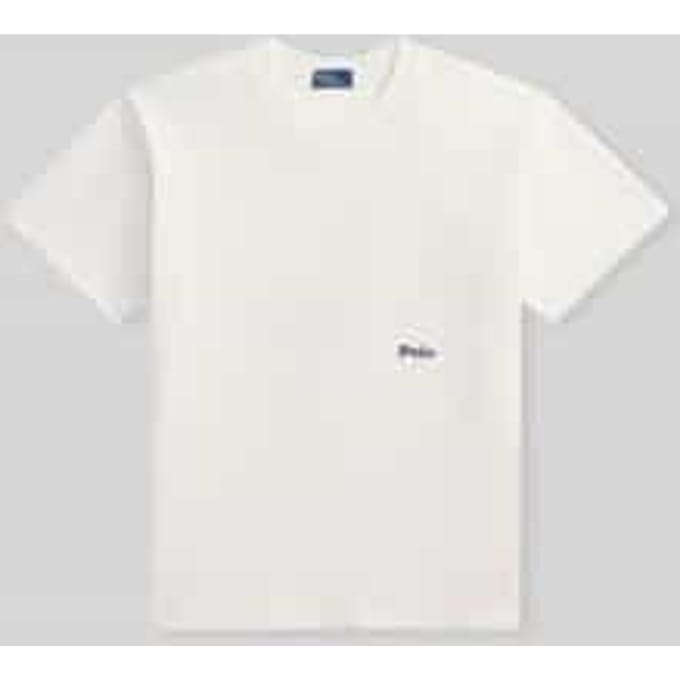 Regular fit T-shirt van puur katoen