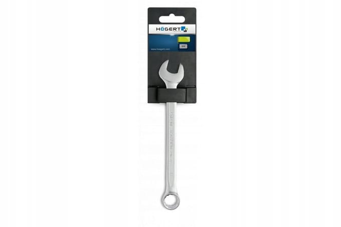 Hogert Ring- en dopsleutel CrV-staal, 21 mm, DIN 3113