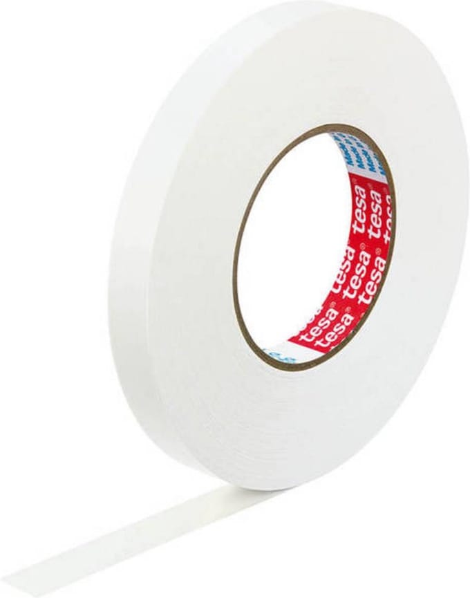 tesa 57230-00001-02 Textieltape Wit (l x b) 50 m x 19 mm 1 stuk(s)