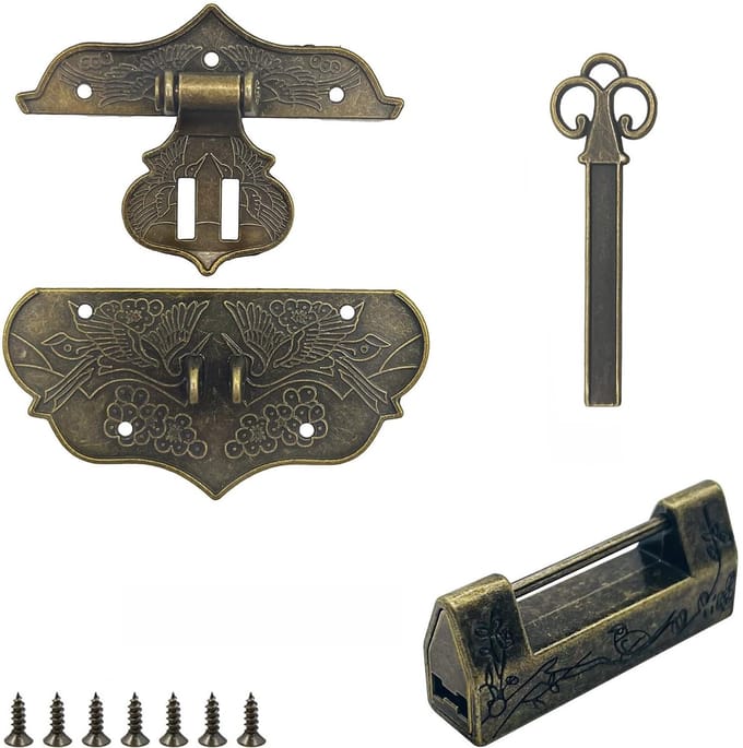 Dailygoods- Vergrendeling Vintage Design - Hasp Slot - Retro