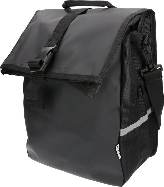 Fietstas Edge Traveller 18 liter 48 x 30 x 15 cm - zwart