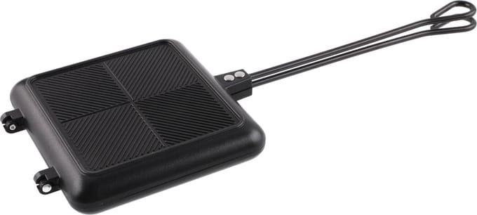 Mustang Sandwichgrill Groot - 20 x 18 cm - Aluminium - Zwart
