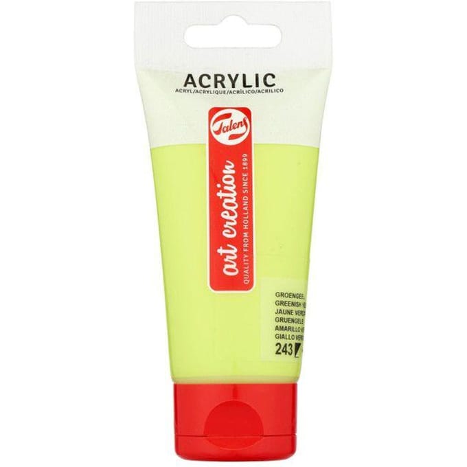 Acrylverf Talens Art Creation 243 groengeel tube à 75ml