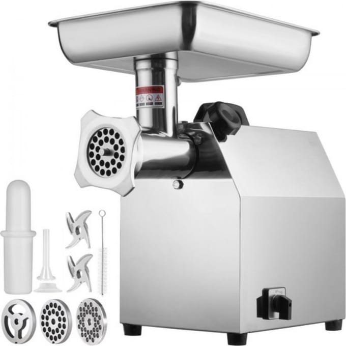 Elektrische Vleesmolen horeca - 360KG/U - Gehaktmolen - Foodprocessor - 360kg/u