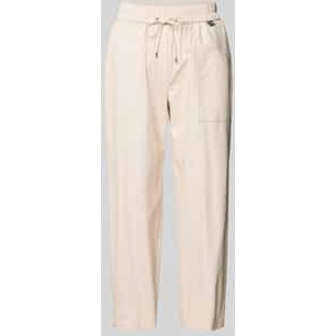 Joggingbroek van viscosemix met elastische band