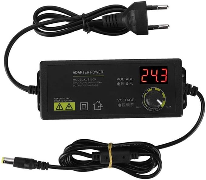 Dailygoody - Stroomadaptervoeding - instelbare spanning
