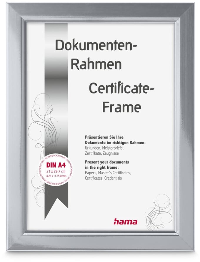Hama Fotolijst - Chill - 21 x 29,7 cm - Zilver