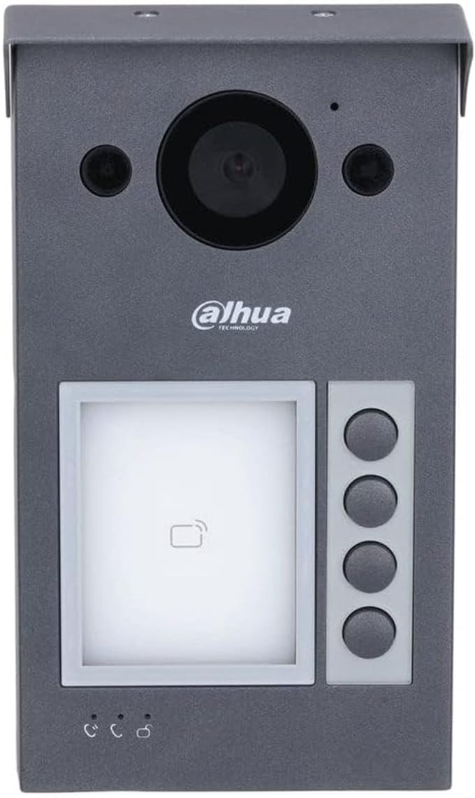 Video Deur Intercom - IP Camera Systeem - Beveiliging Thuis - RFID Kaartlezer - 2 MP Resolutie - Zwart
