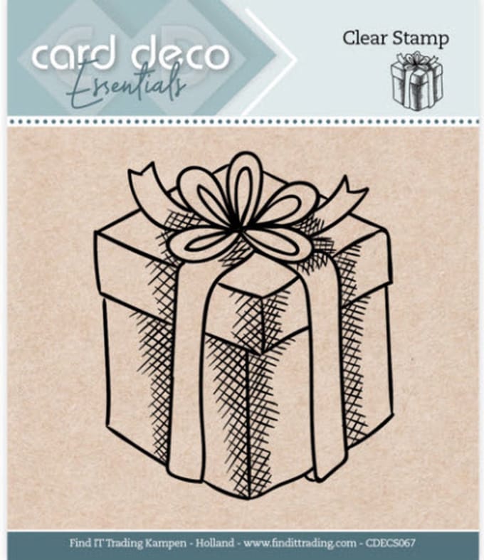 CardDeco Essentials - Clear Stamp - CDECS 067 Presents