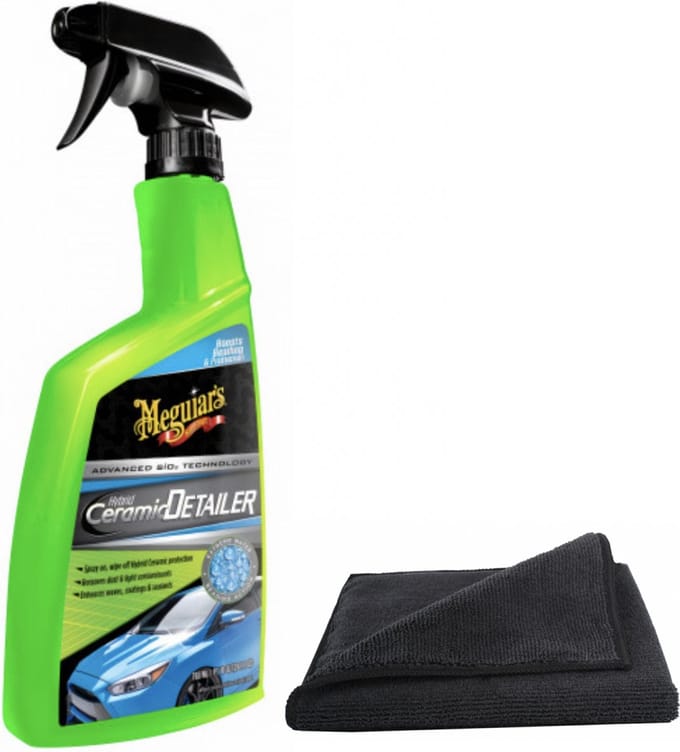 Mequiars Hybrid Ceramic Detailer + Microvezeldoek 40 x 40 cm