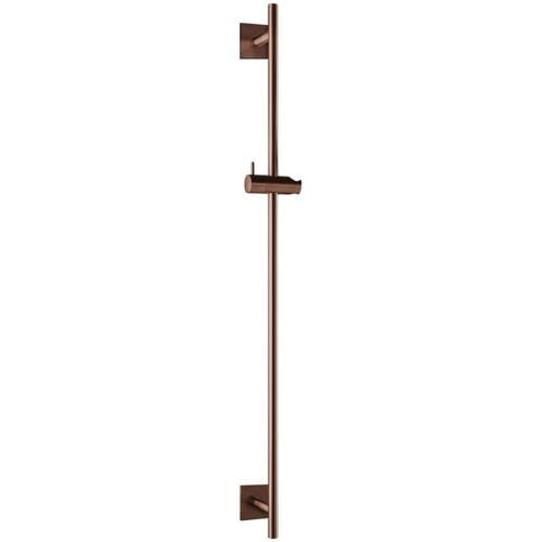 Herzbach DESIGN iX PVD shower wall bar seven square 90 cm 21.965900.2.39