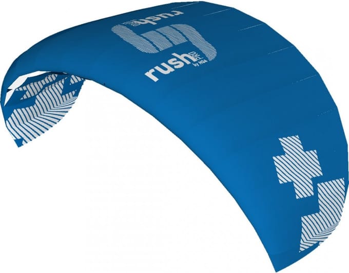 Hq Kites Drielijnsmatrasvlieger Rush V Pro 300 Cm Blauw