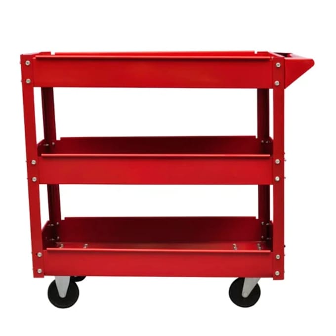 vidaXL - Gereedschapswagen - 100 - kg - rood
