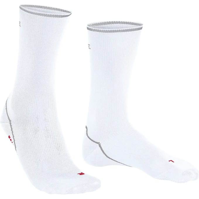 FALKE BC Impulse ultralichte padding functioneel materiaal Fietssokken unisex wit - maat 44-45